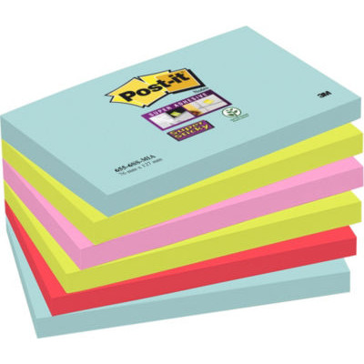LOT 6 NOTES POST IT SS COSMIC 76X127MM