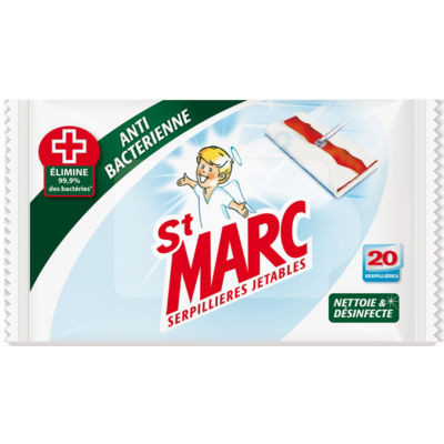 PQT 20 LINGETTES ST MARC ANTIBACTIENNES