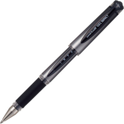 STYLO GEL UNI IMPACT NOIR