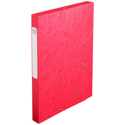LOT 25 CHEMISES BOX D25MM CARTE ROUGE