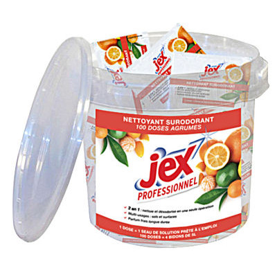 LOT 100 DOSES JEX SURODORANTES AGRUMES