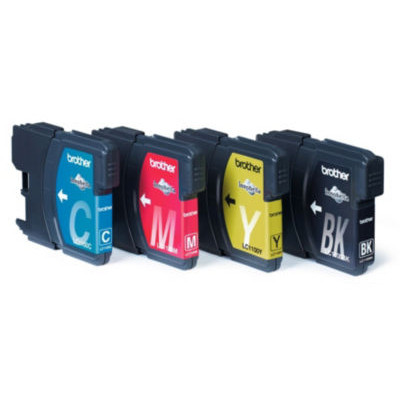 PACK 4 CART JE BROTHER LC1100HYVALBP