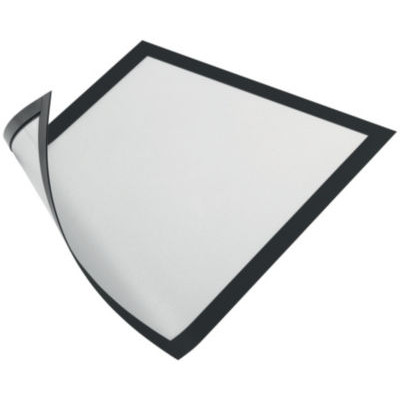 SACHET 5 POCH AFFICH MAGNETIQUE A4 NOIR
