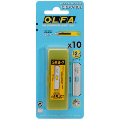 ETUI 10 LAMES 12,5 MM POUR SK 7 GREEN