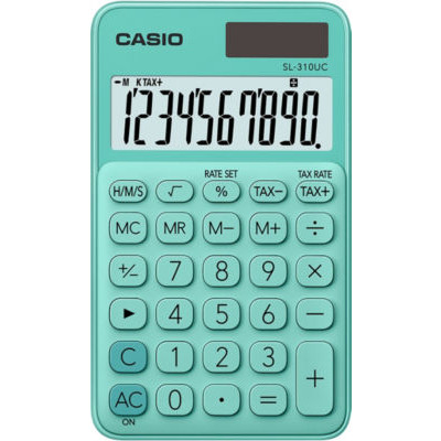CALCULATRICE CASIO SL-310UC VERTE