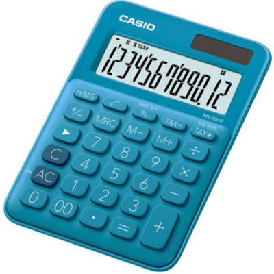 CALCULATRICE CASIO MS-20UC BLEUE