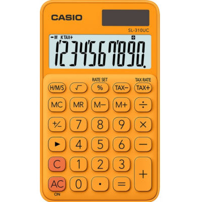 CALCULATRICE CASIO SL-310UC ORANGE