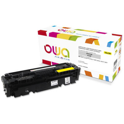 TONER OWA HP 410X CF412X JAUNE