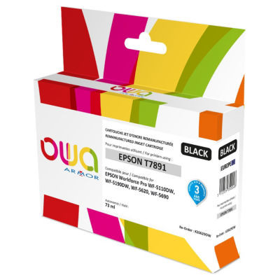 CARTOUCHE OWA EPSON T7891 NOIR