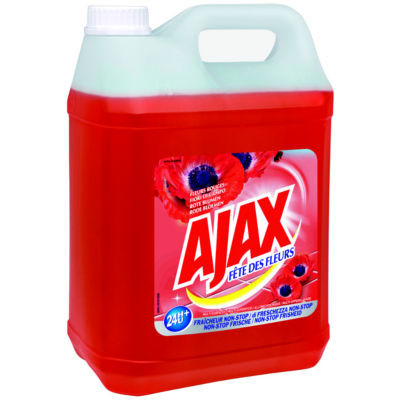 BIDON 5L AJAX FLEURS ROUGES