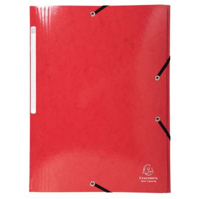 CHEMISE 3R ELASTIQUE A4 35MM ROUGE