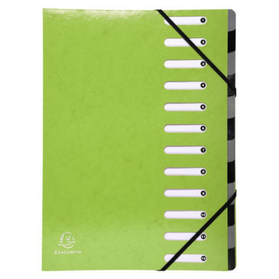 TRIEUR ELASTIQUE 12 CASES IDERAMA VERT
