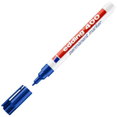 MARQUEUR PERMANENT EDDING 400 BLEU