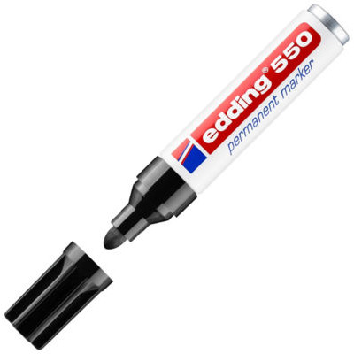 MARQUEUR E550 NOIR OGIVE 3-4MM