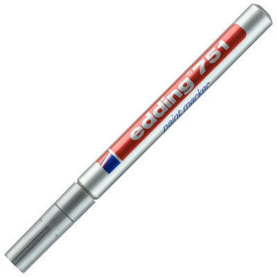 MARQUEUR PEINTURE EDDING 751 ARGENT