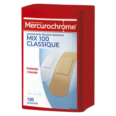 BOITE 100 PANSEMENTS 1ER SECOURS