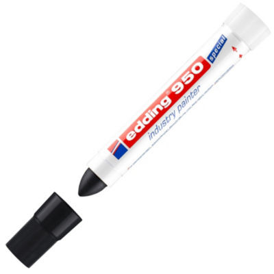 EDDING 950 MARQUEUR PEINTURE NOIR 10MM