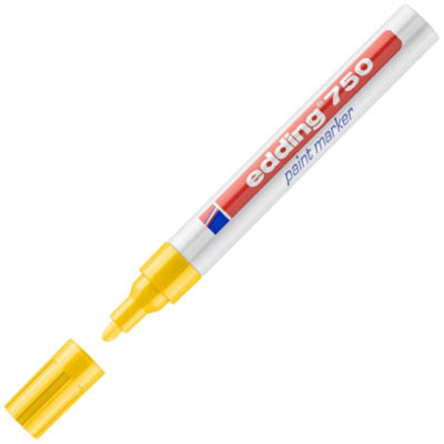 MARQUEUR PEINTURE EDDING 750 JAUNE