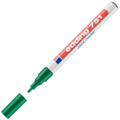 MARQUEUR PEINTURE EDDING 751 VERT