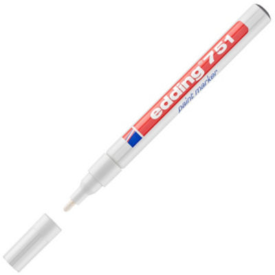 MARQUEUR PEINTURE EDDING 751 BLANC