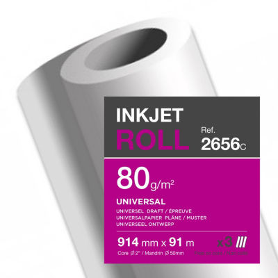 LOT 3 RLX CLAIRJET UNIVERSEL 80G 0,914X