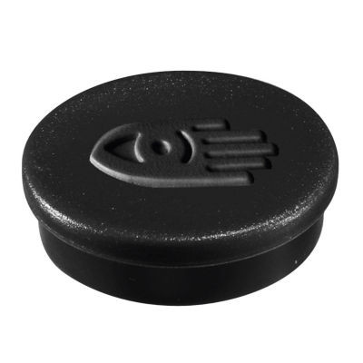 PACK DE 10 AIMANTS RONDS 20 MM NOIR