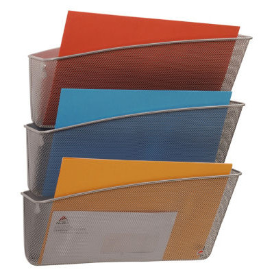 SET MURAL 3 CORB MESHFILE GRIS