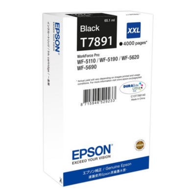 CART JE EPSON T7891 NOIR