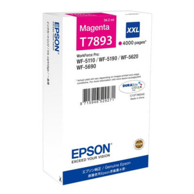 CART JE EPSON T7893 MAGENTA