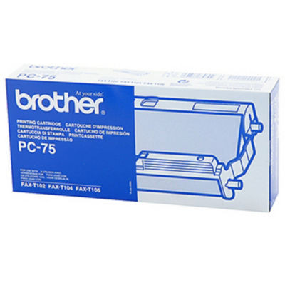 CARTOUCHE+RECHARGE FAX TT BROTHER PC75