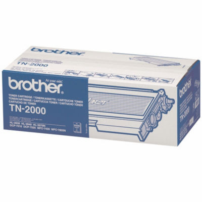 TONER LASER BROTHER TN 2000 NOIR