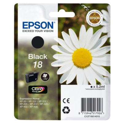 CART JE EPSON T1801 NOIRE