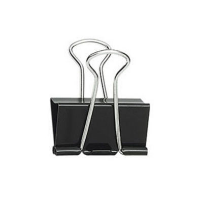 BOITE 12 PINCES-CLIPS 19MM RAJA