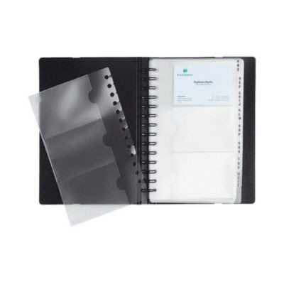 PORTE-CARTES VISITE EXACARD 120 CARTES