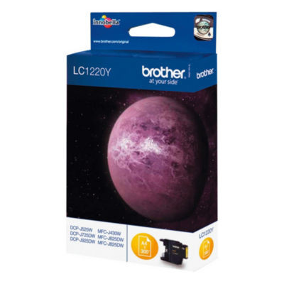 CART JE BROTHER LC1220Y JAUNE