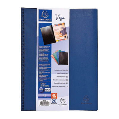 PROTEGE DOC VEGA 3/10E 20POCH BLEU