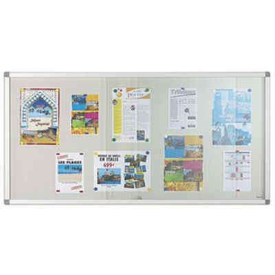 VITRINE INTER 27F LONG.197CM FD METAL