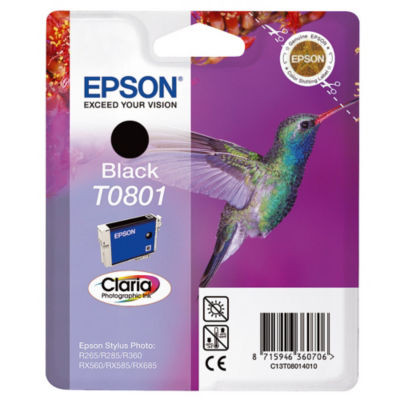CART JE EPSON T080140 NOIR