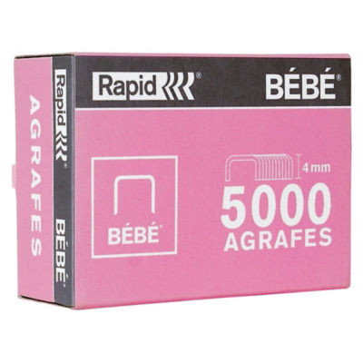 BOITE DE 5000 AGRAFES BEBE 8/4