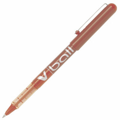 STYLO ROLLER PILOT VBALL 0.7 ROUGE