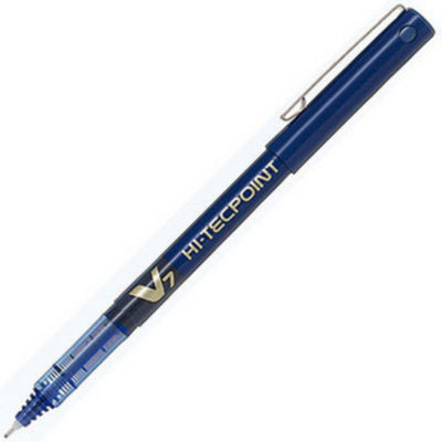 STYLO ROLLER PILOT HI-TEC V7 BLEU