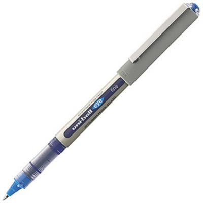 STYLO ROLLER UNI EYE 0.7 BLEU
