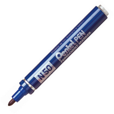 MARQUEUR PERMANENT PENTEL N50 BLEU