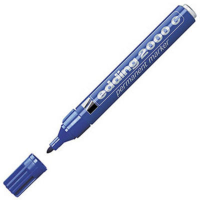 MARQUEUR PERMANENT EDDING 2000C BLEU