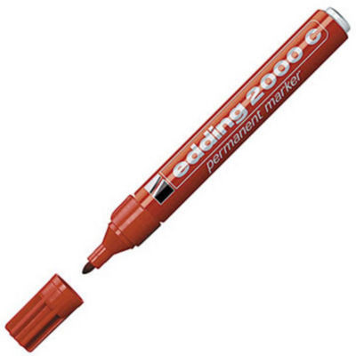 MARQUEUR PERMANENT EDDING 2000C ROUGE
