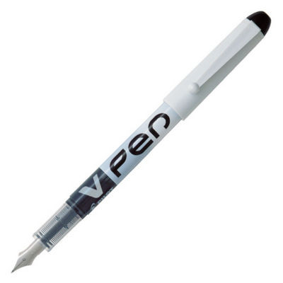 STYLO PLUME V-PEN NON RECHARG NOIR