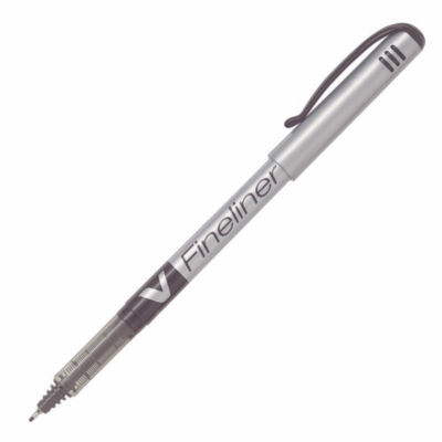 STYLO FEUTRE PILOT V FINELINER NOIR