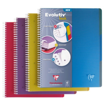 EVOLUTIV BOOK A4+ 240P 5X5 3 INTERC.