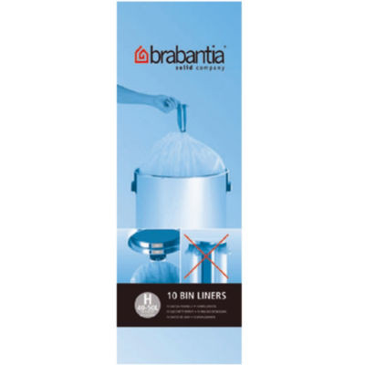 ROULEAU 10 SACS POUBELLE BLANC 50L
