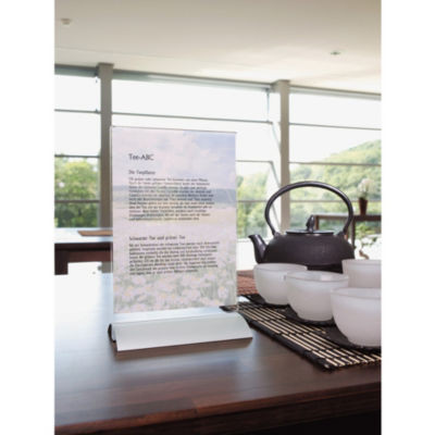 PRESENTOIR DE TABLE A4 DESIGN